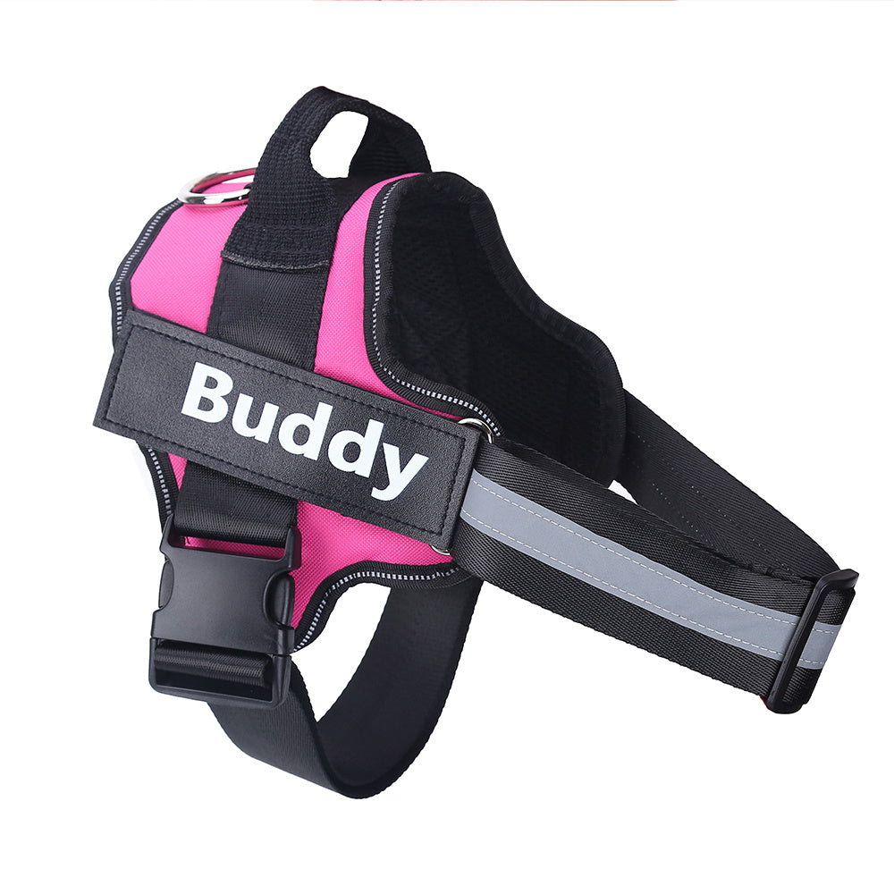 Personalized Dog Harness Breathable Adjustable Pet Harness Vest