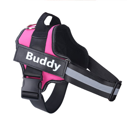 Personalized Dog Harness Breathable Adjustable Pet Harness Vest