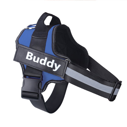 Personalized Dog Harness Breathable Adjustable Pet Harness Vest