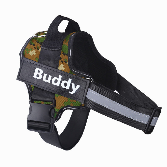 Personalized Dog Harness Breathable Adjustable Pet Harness Vest