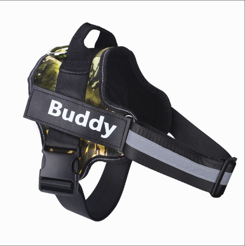 Personalized Dog Harness Breathable Adjustable Pet Harness Vest