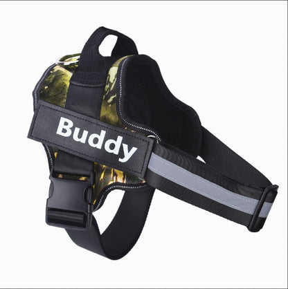 Personalized Dog Harness Breathable Adjustable Pet Harness Vest
