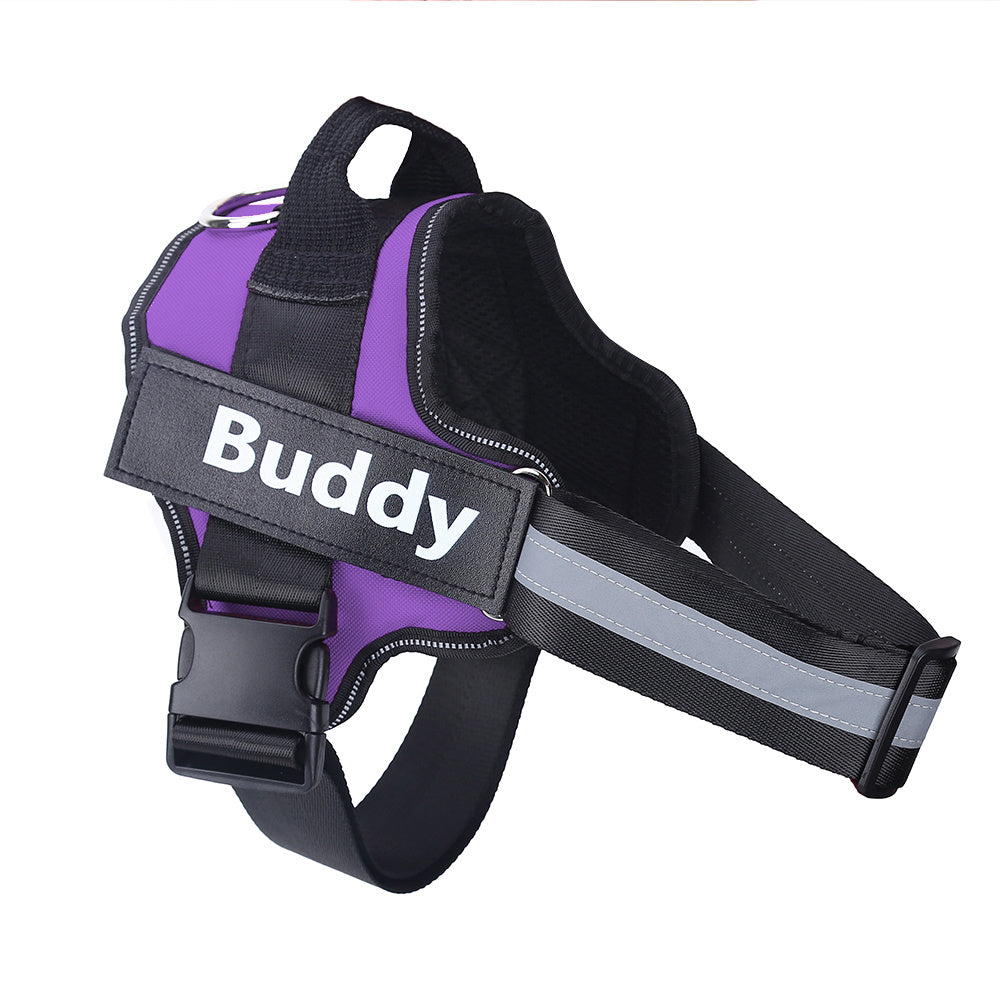 Personalized Dog Harness Breathable Adjustable Pet Harness Vest