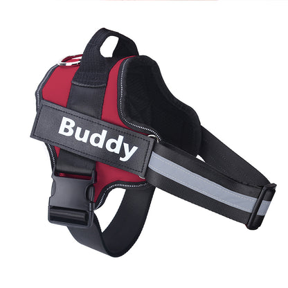 Personalized Dog Harness Breathable Adjustable Pet Harness Vest